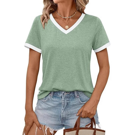 Women's Pullover Casual Summer Sleeve Loose Wear Tops