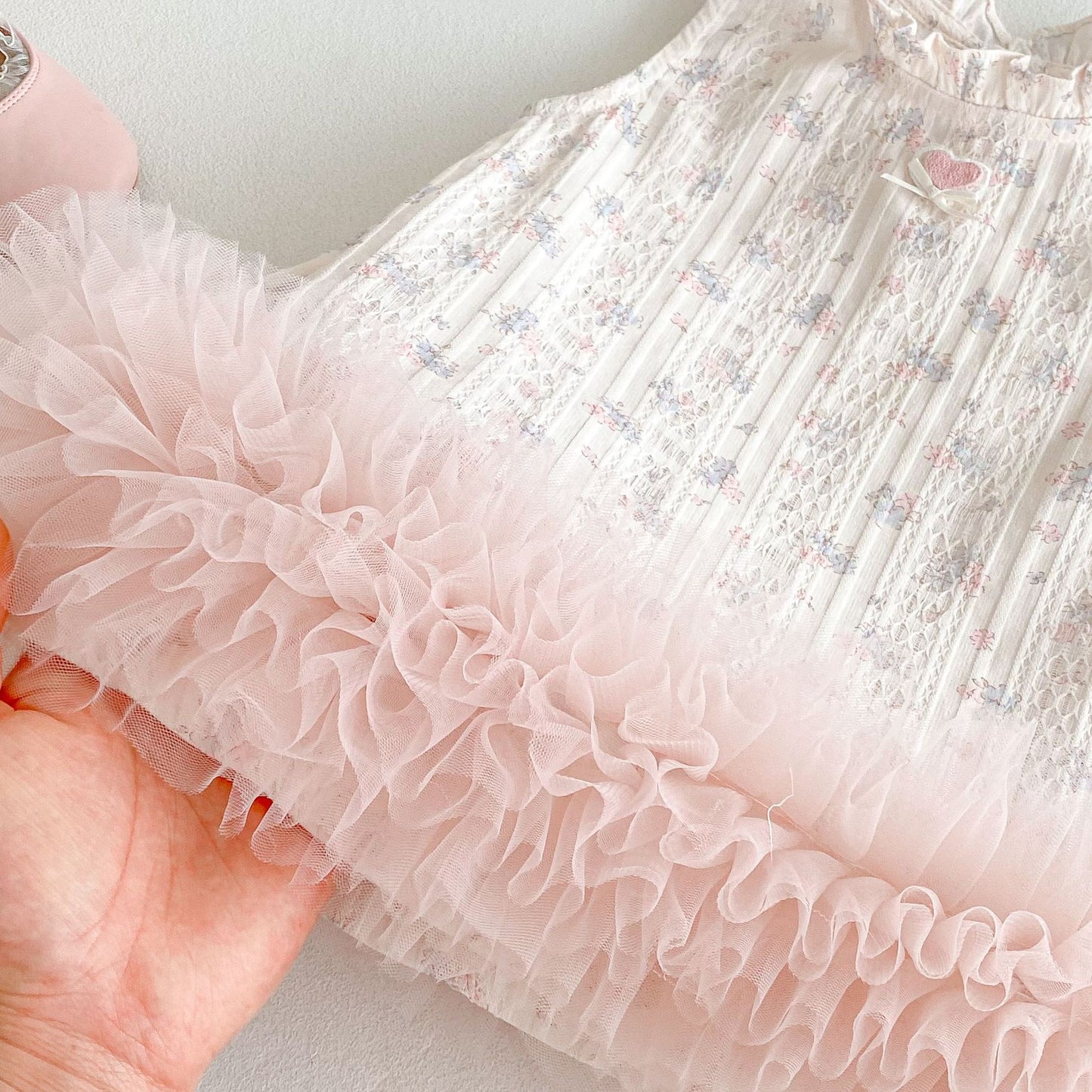 Children's Princess Vest Woven Clothing Summer Fashionable Floral Children's Dress
