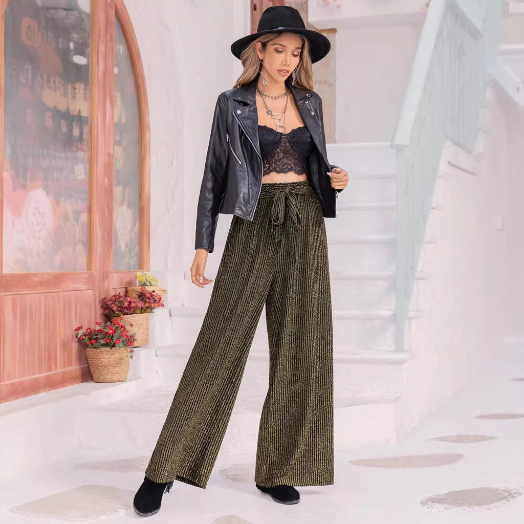 Fashion Stylish Women's Solid Color Elegant Casual Pants