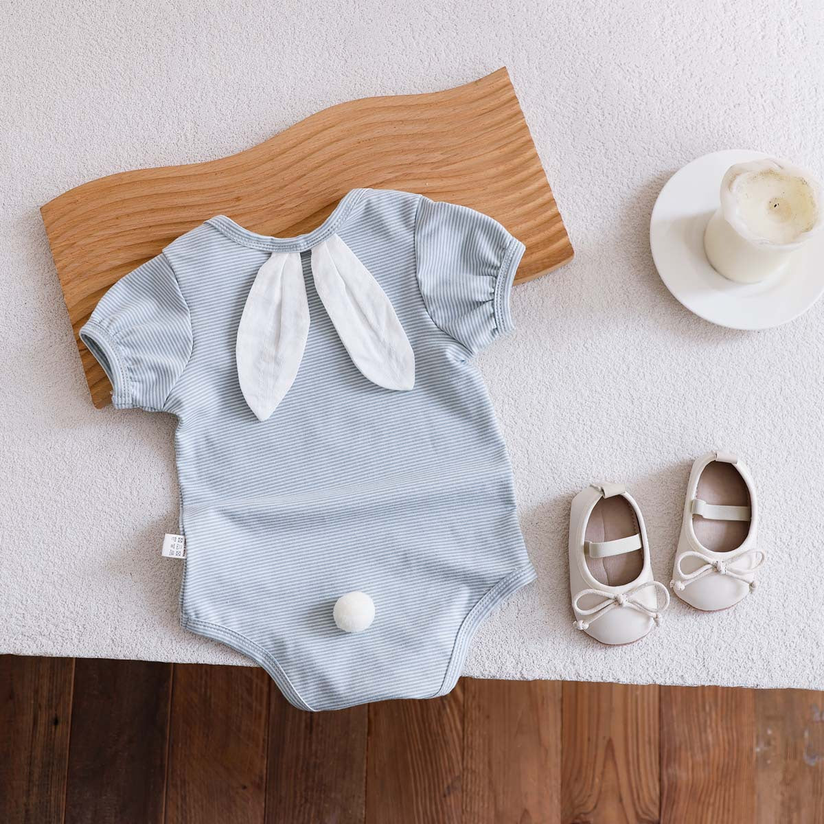 Children's Clothing Boys Thin Summer Cute Rabbit Shape Jumpsuit Jumpsuit, Climbing Suit