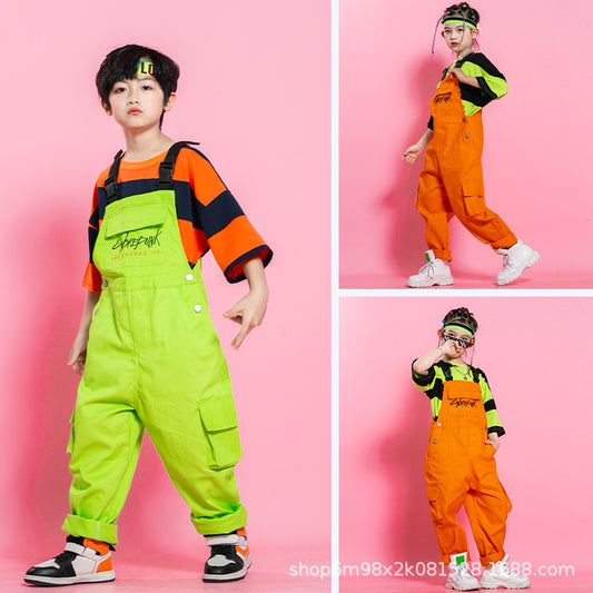 Children's Costume Suit Model Catwalk Clothing Fashion Children's T-shirt