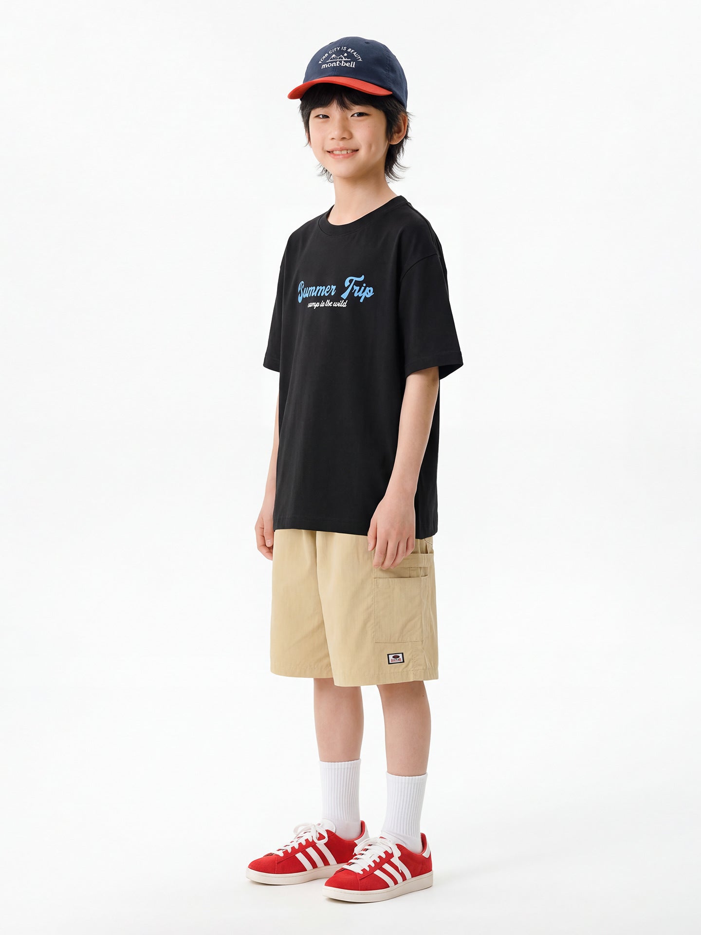 Children's Summer Boys Fifth Shorts Medium Big Style Thin Children's Pants