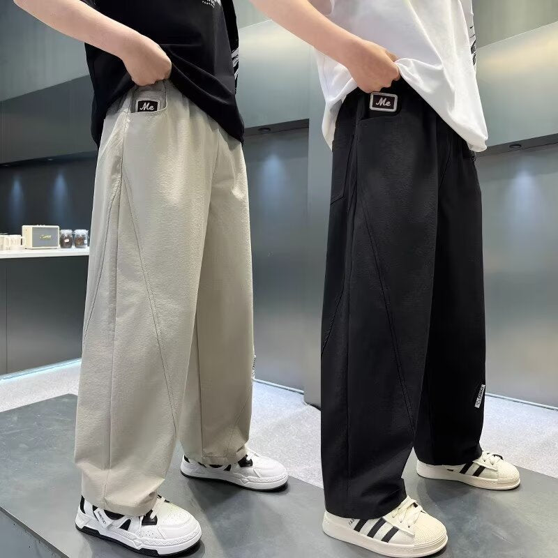 Children's Clothing Thin Trousers Loose Casual Medium Big Cool Children's Pants
