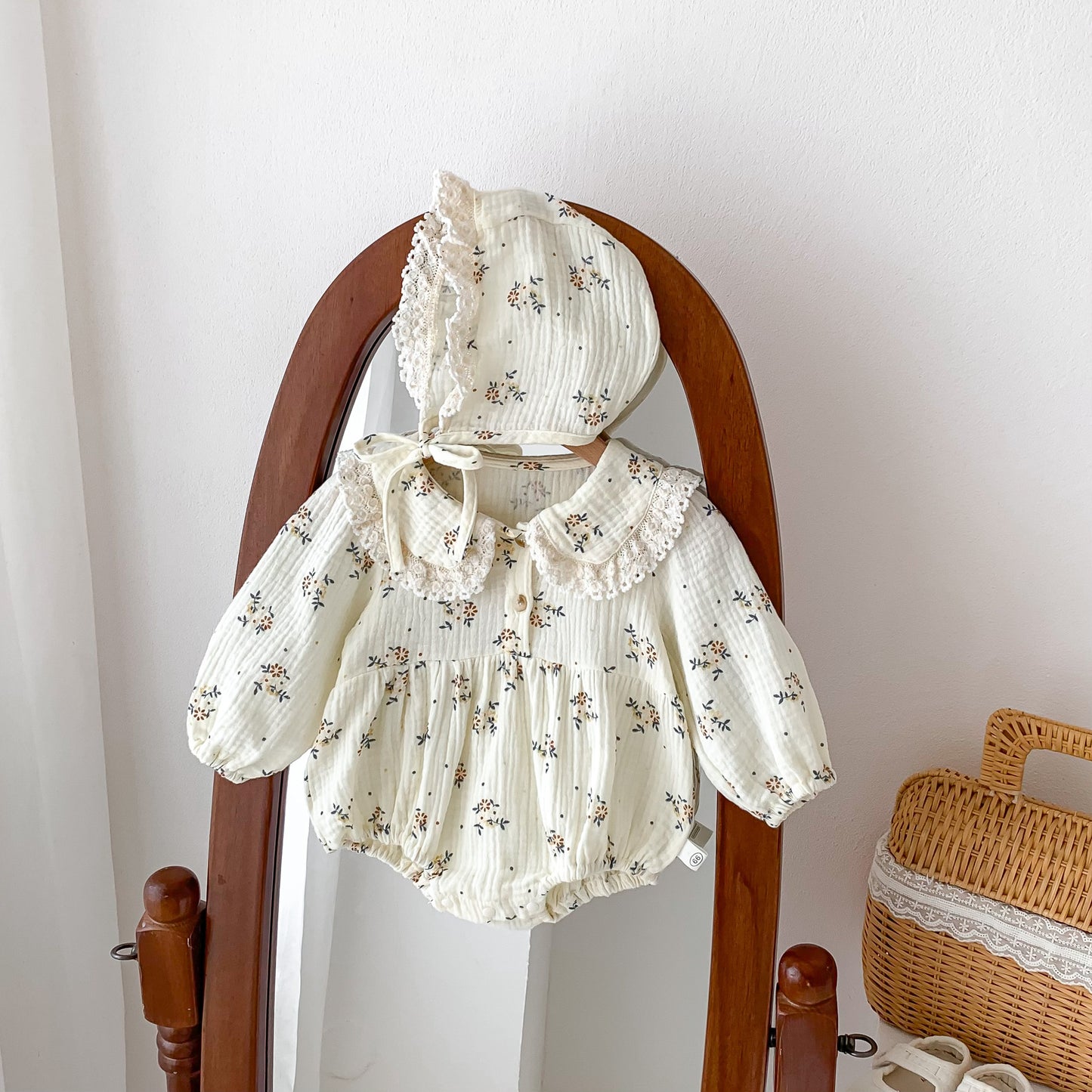 Left Right Spring Korean Style Doll Collar Jumpsuit Jumpsuit, Climbing Suit