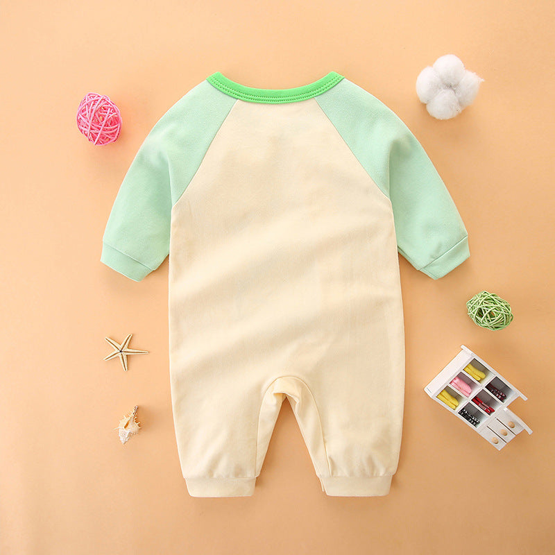 Born Clothes Pure Cotton Jumpsuit Summer Thin Jumpsuit, Climbing Suit