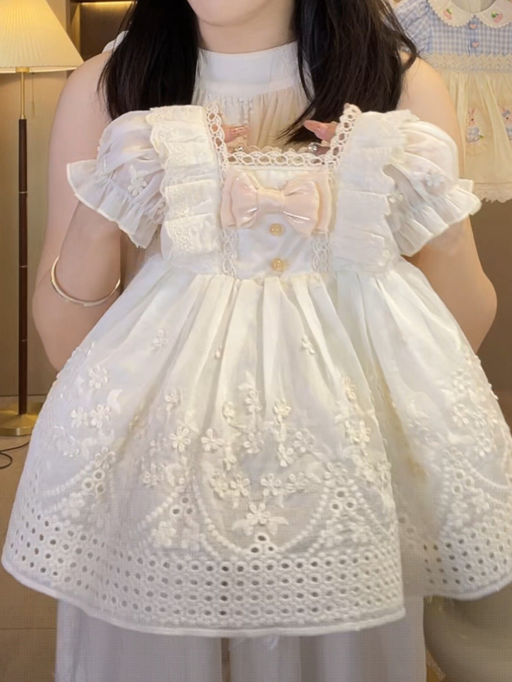 French Lolita Princess Summer One Year Old Celebration Children's Dress