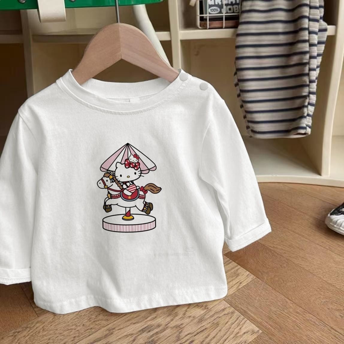 Children's Long-sleeved Clothing Autumn Toddler Top Tide Children's T-shirt