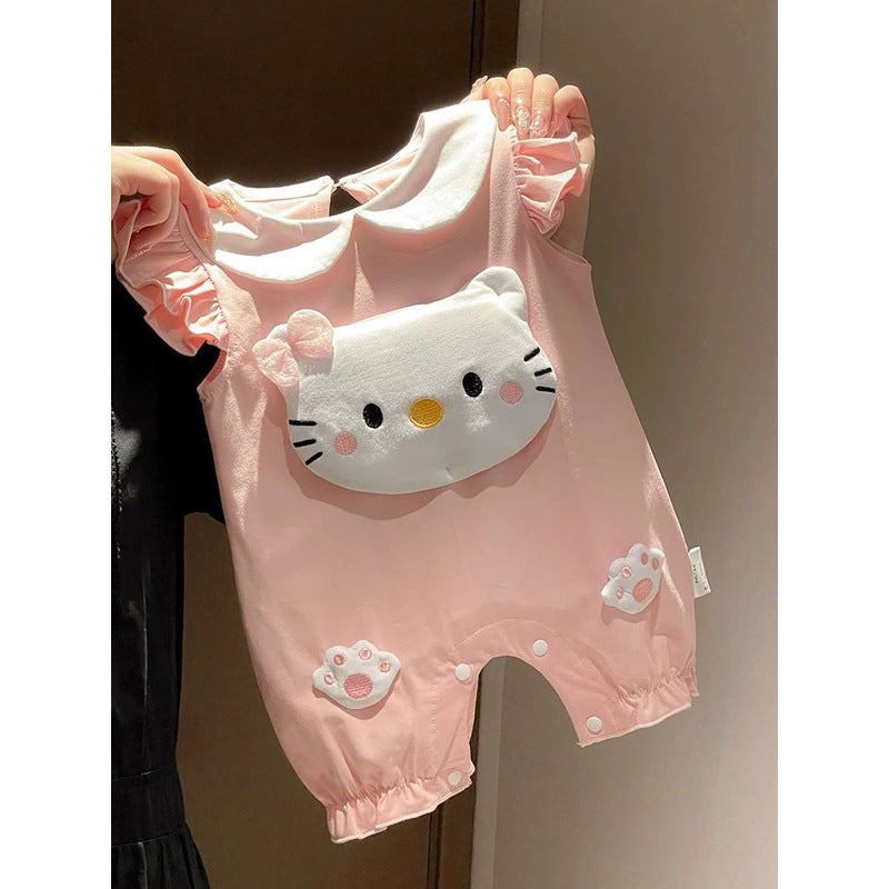 Jumpsuit Summer Thin Sleeveless Vest Garments Jumpsuit, Climbing Suit