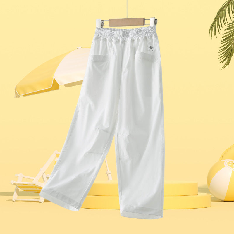 Children's Outdoor Cool Feeling Trousers Middle Big Children's Pants