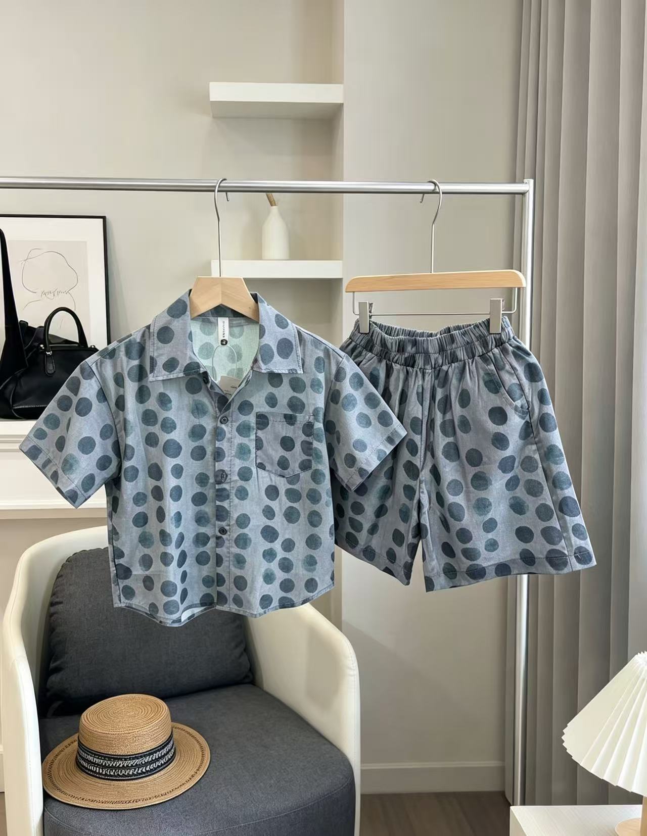 For Family Of Three Fashionable The Whole Parent-child Outfit