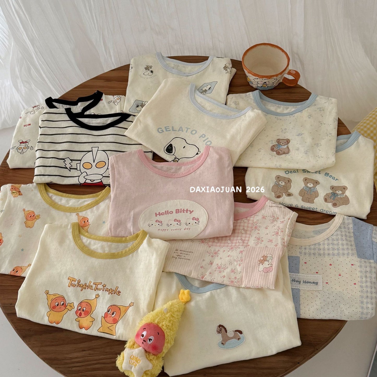 Children's Large Small Volume Summer Casual Versatile Breathing Children's T-shirt