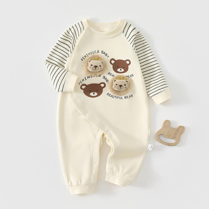 Jumpsuit Pure Cotton Born Clothes Cute Rompers Jumpsuit, Climbing Suit