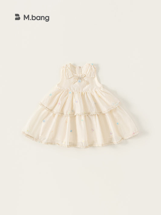 Children's Summer Sleeveless Vest Mesh Thin Princess Children's Dress
