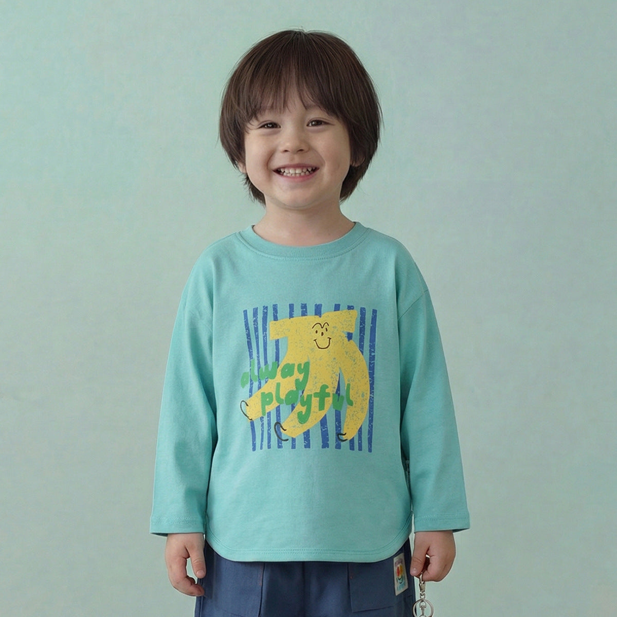 Children's Cotton Class Spring Clothes Cartoon Bottoming Children's T-shirt