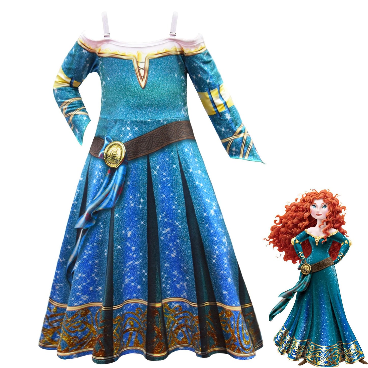 Cartoon Digital Printing Clothing Dress Up Costume Children's T-shirt