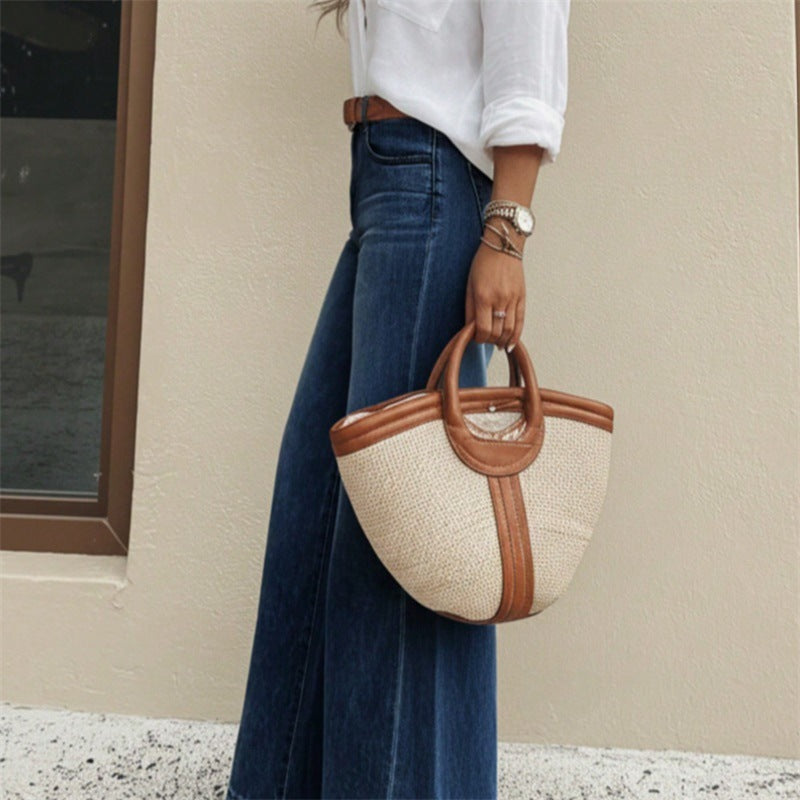 Women's American Bell-bottoms Stretch Loose High Waist Slimming Women's Jeans