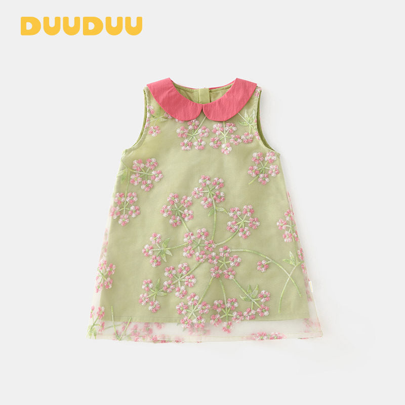 Pretty Summer Thin Clothes Princess High-grade Children's Dress