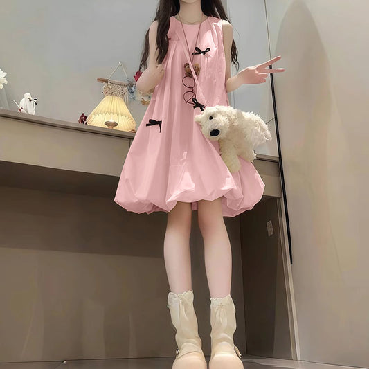 Children's Summer Western Style Sleeveless Vest Princess Children's Dress