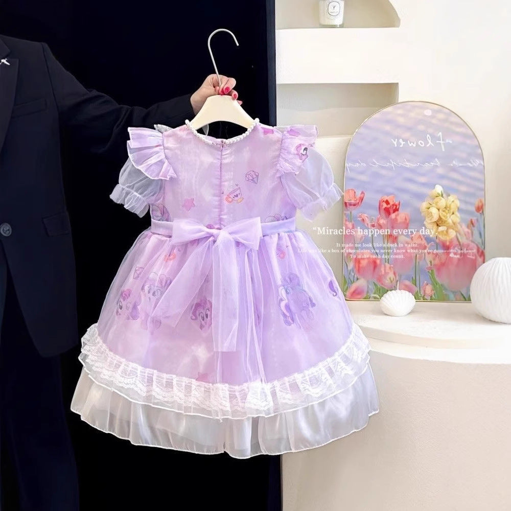 Children's My Little Pony Princess Skirt Lolita Gauze Summer Children's Dress