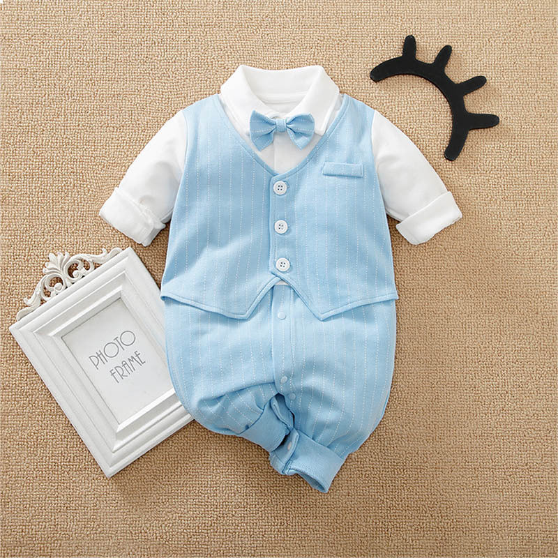 Jumpsuit Red Born Rompers Handsome Autumn Jumpsuit, Climbing Suit