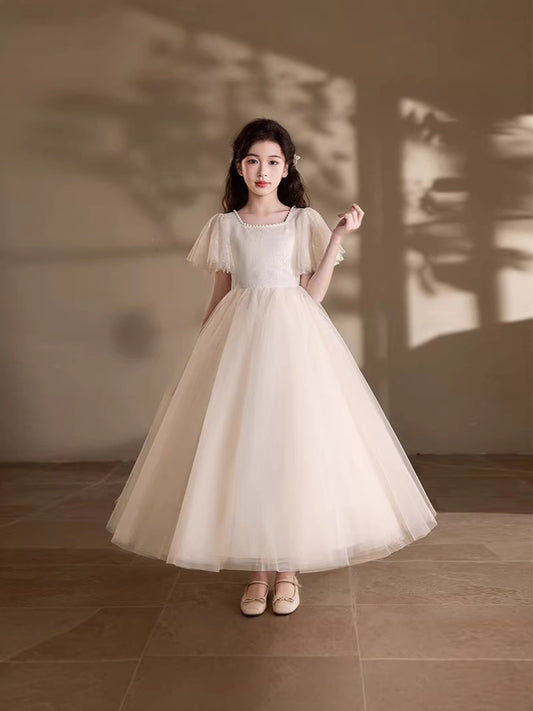Costume For Piano Performance Birthday Light Luxury Children's Dress