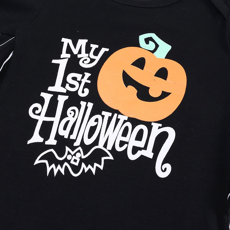 Pretty Halloween Clothes Cotton One-piece Romper Jumpsuit, Climbing Suit