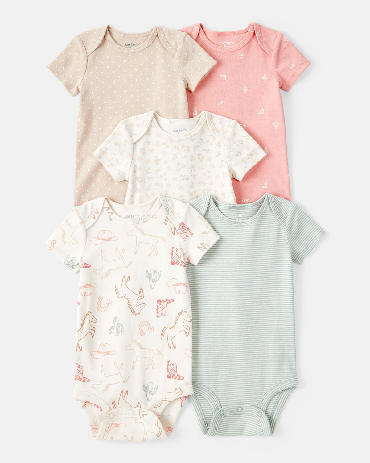 Children's Sleeves For Infants Triangle Rompers Romper Five Pieces Jumpsuit, Climbing Suit