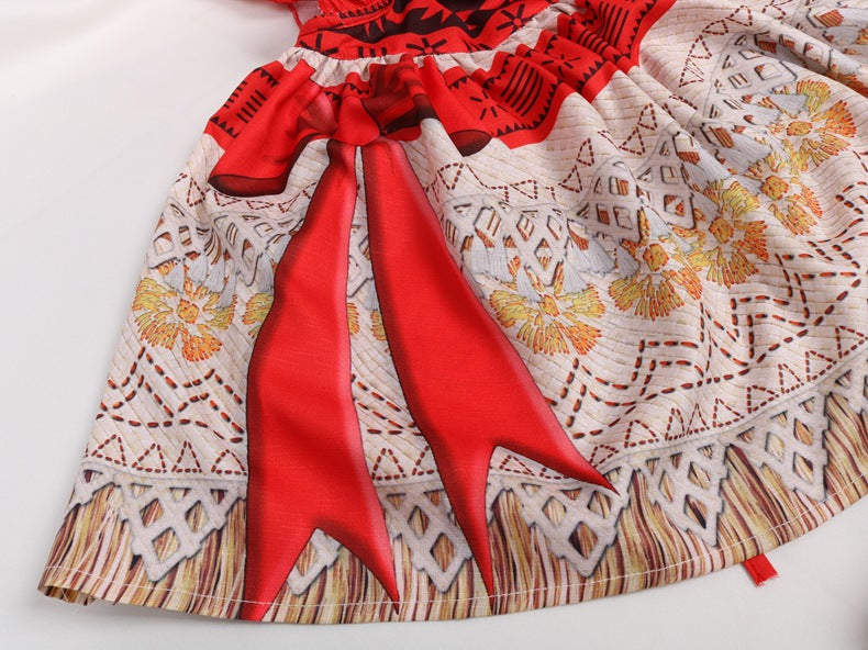 Stylish Casual Children's Clothing Cute Backless Children's Dress