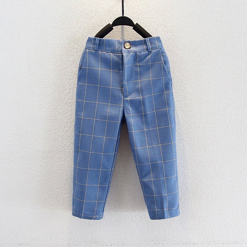 Children's Boys Spring Wear Korean Style Trousers Children's Pants