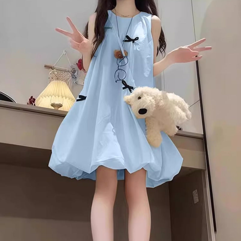 Children's Summer Western Style Sleeveless Vest Princess Children's Dress