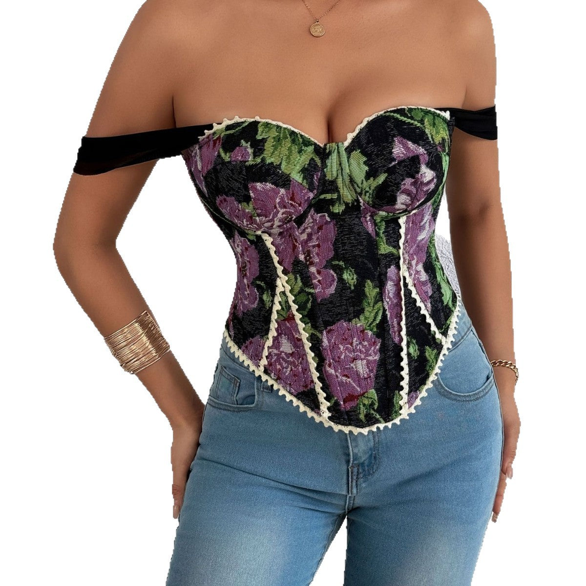 Women's Bra Camisole Summer Outer Wear Design Sense Beautiful Back Small Vest/suspenders/tube Top