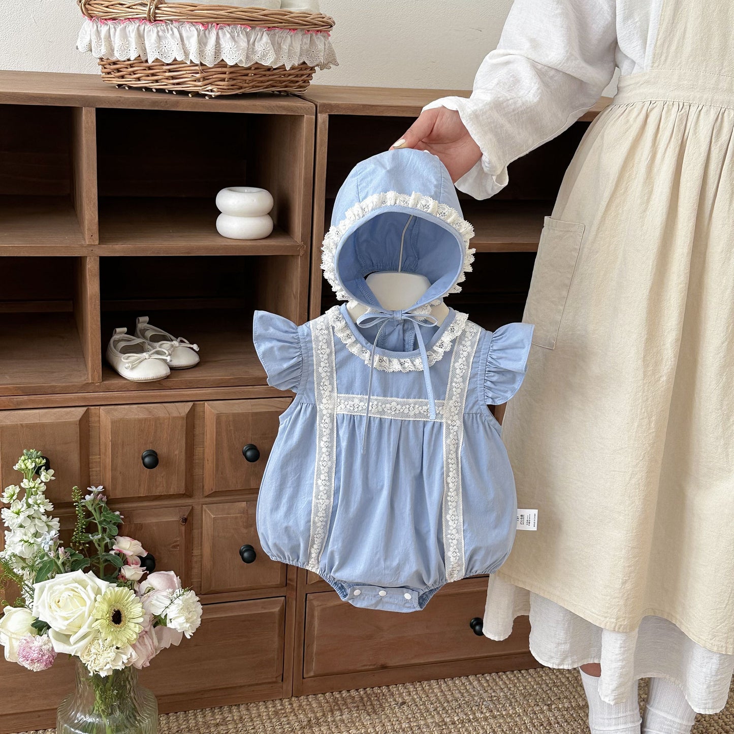 Clothes For Babies Summer Thin Born Cute Princess First Month Jumpsuit, Climbing Suit