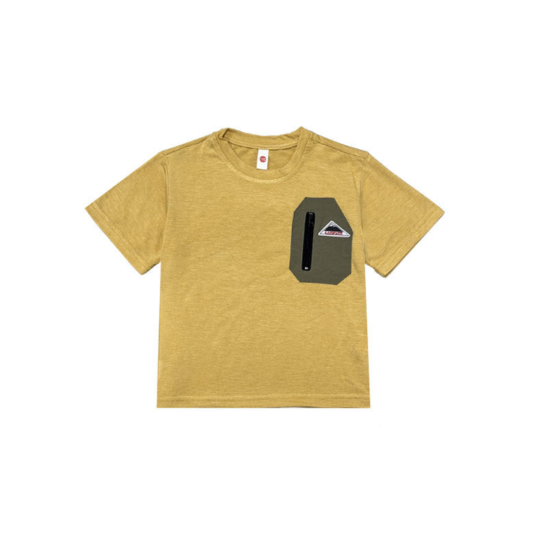Children's Summer Mountain Outdoor Short-sleeved Breathable Top Children's T-shirt