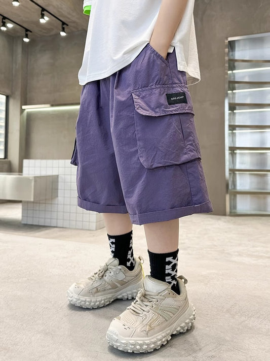 Children's Casual Shorts Summer Fashion Clothing Middle Children's Pants