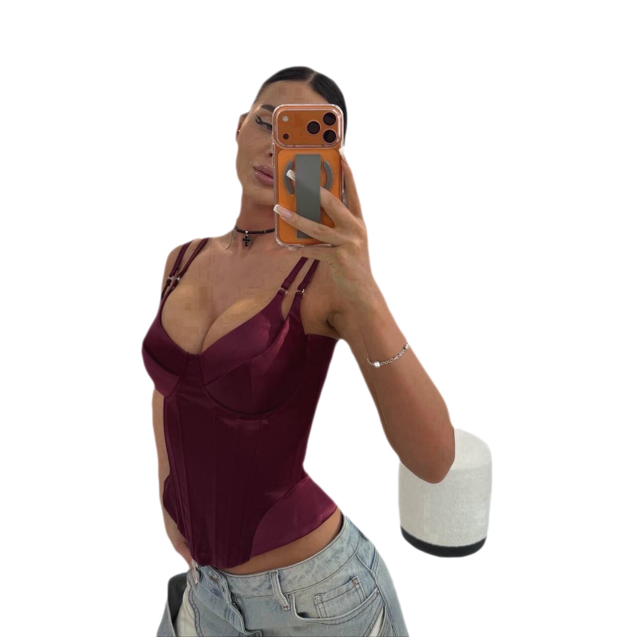 Women's Low-cut For Summer Hot Style Irregular Hem Small Vest/suspenders/tube Top