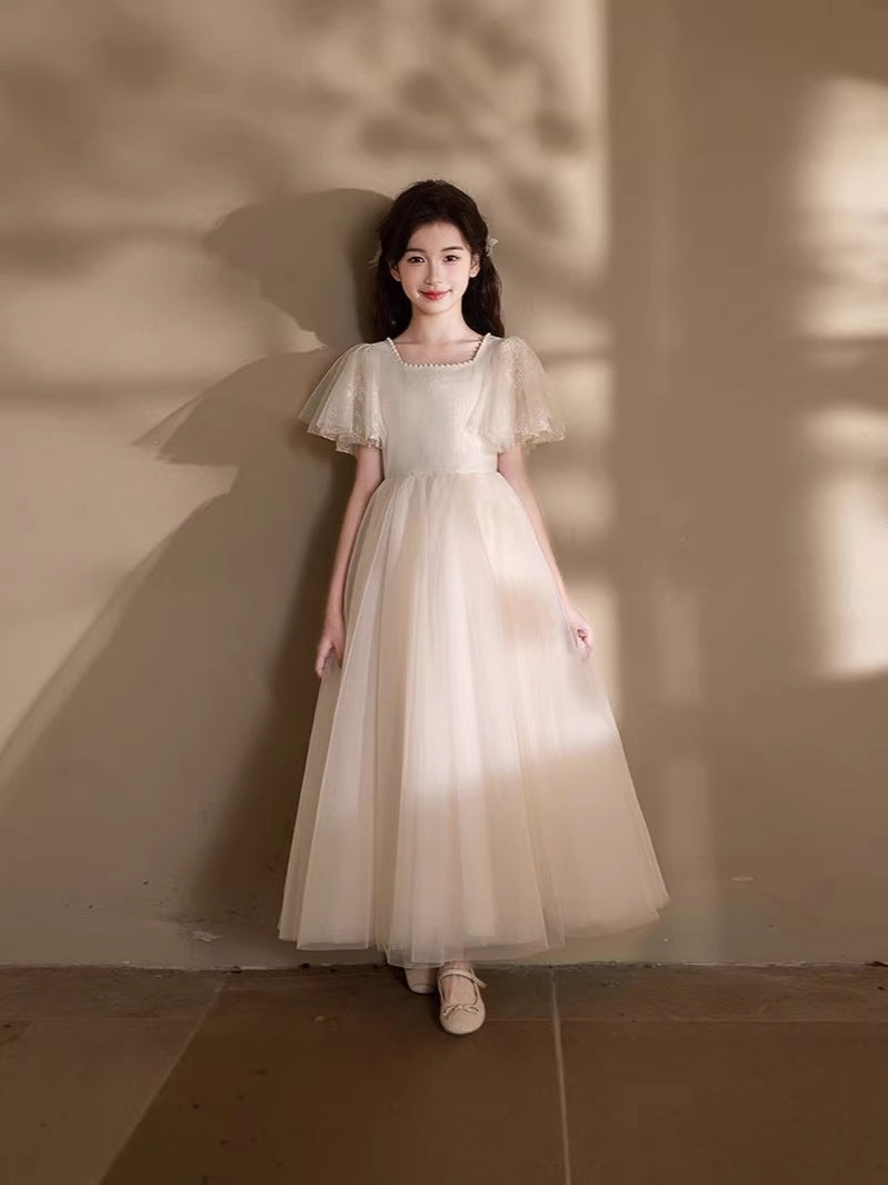 Costume For Piano Performance Birthday Light Luxury Children's Dress
