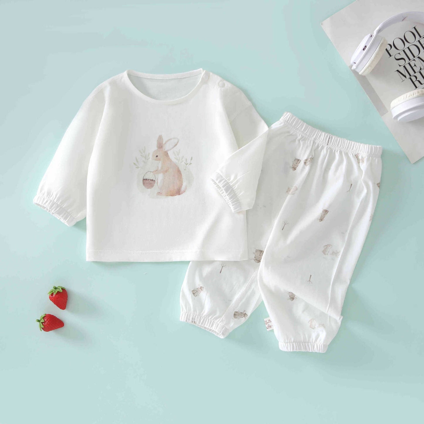 Breathable Long Sleeves Split Air Conditioning Children's Suit