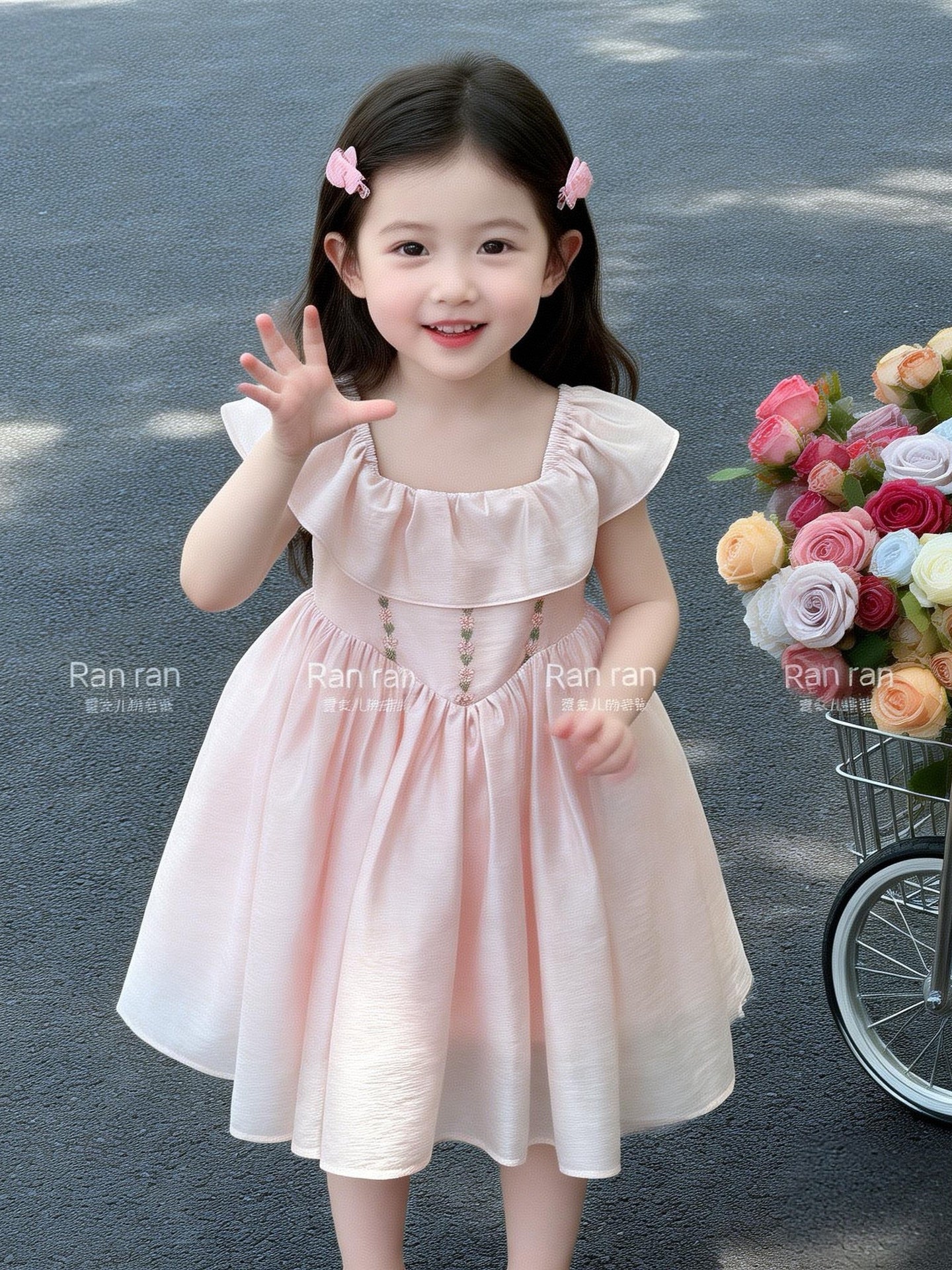 Children's Princess Summer Fashionable Skirt Birthday Children's Dress