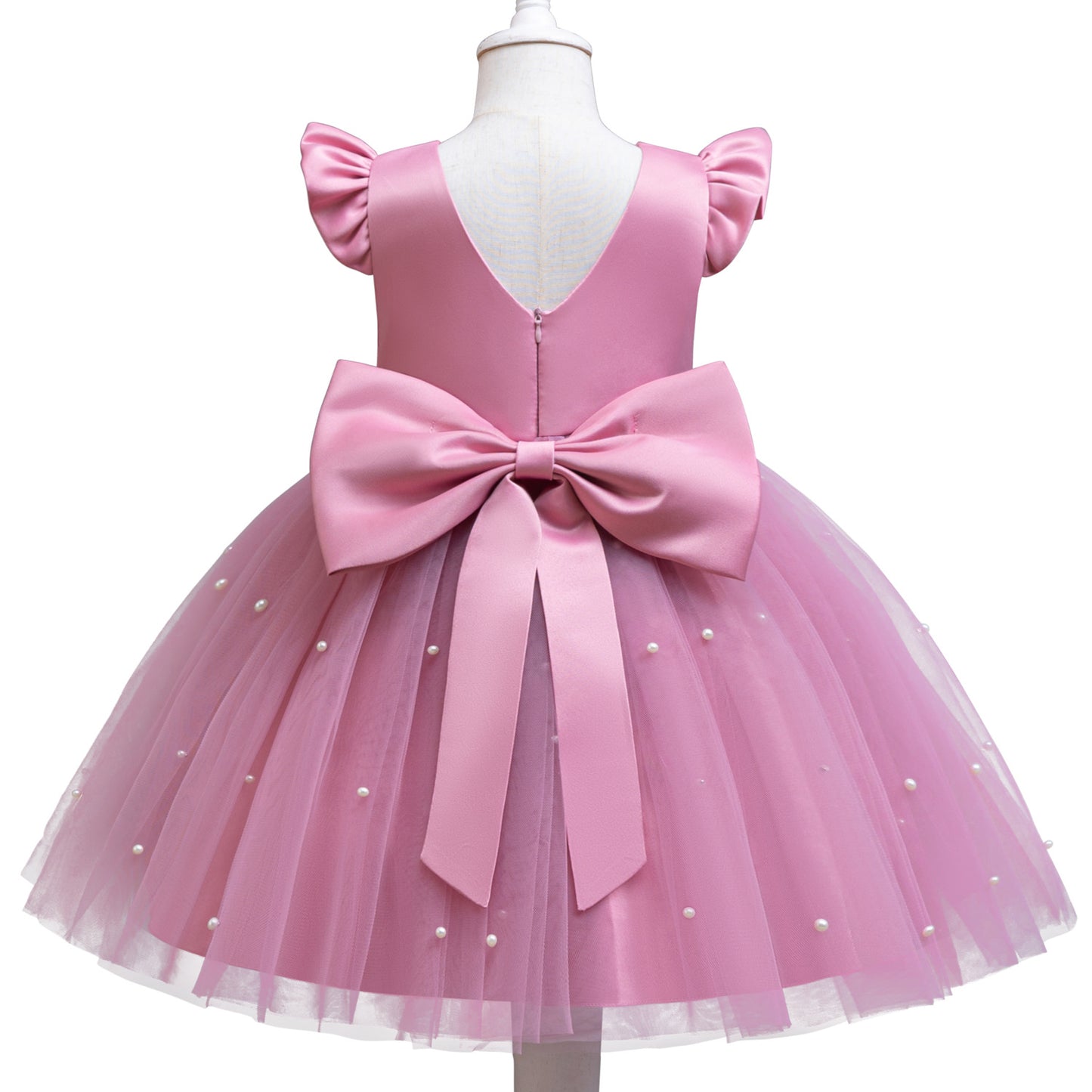 Pettiskirt Piano Host Performance Wear One Year Children's Dress