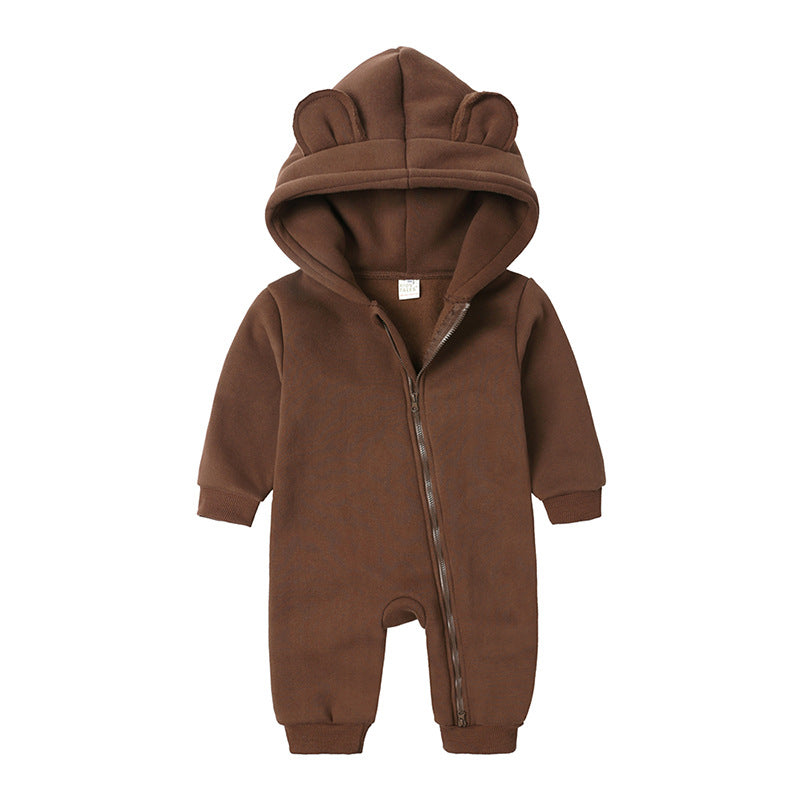 Clothing Male Female Year-old Animal Shape One-piece Romper Warm Jumpsuit, Climbing Suit