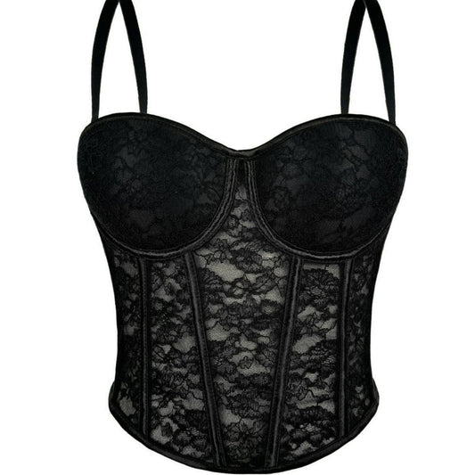Fishbone Bra Push Up Sexy Pure Desire With Chest Pad Small Vest/suspenders/tube Top