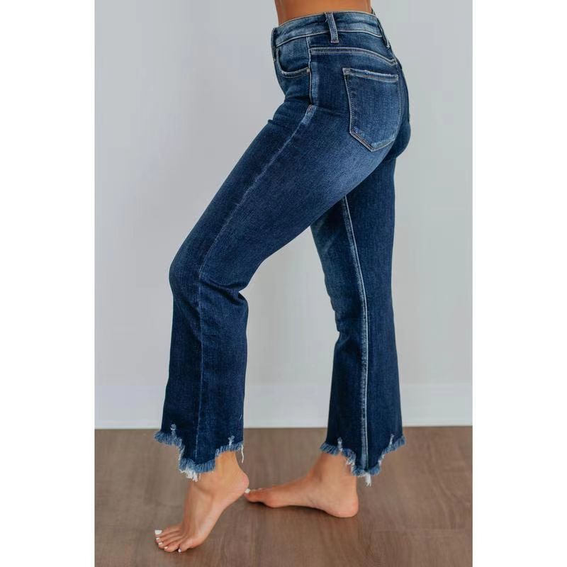 Women's Denim Xi Hip Lifting Wide Leg Women's Jeans
