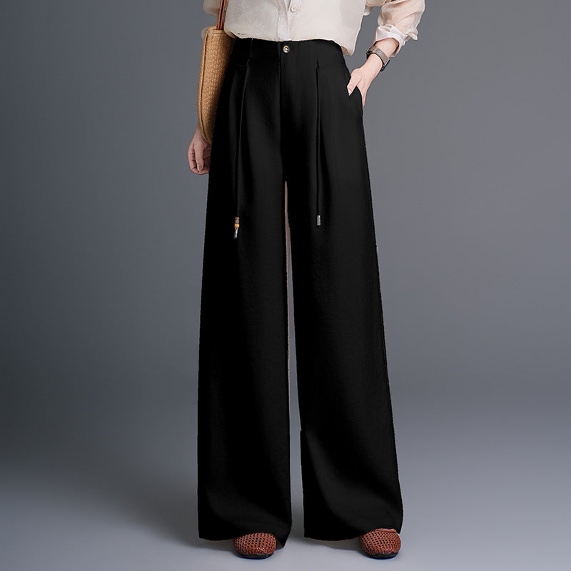 Women's Loose Fashion High Waist Slimming Narrow Pants