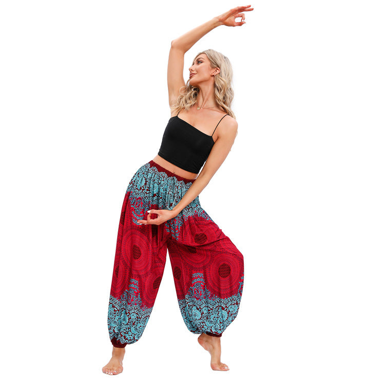 Graceful Women's Yoga Sports Bloomers Clothes Pants