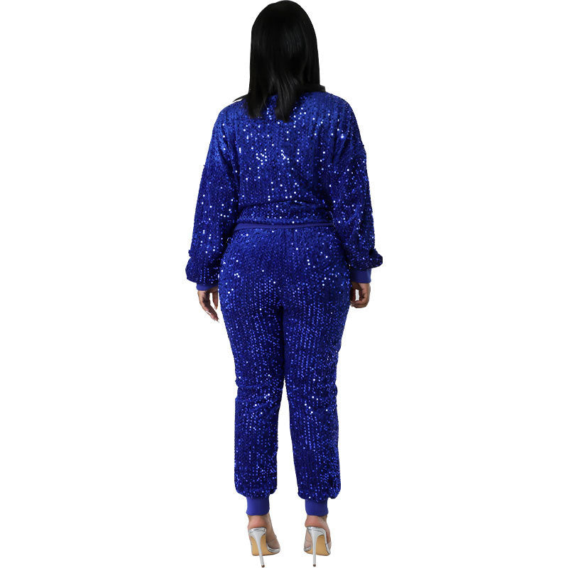 Women's Wear Personalized Set Fashionable Autumn Two-piece Clothing