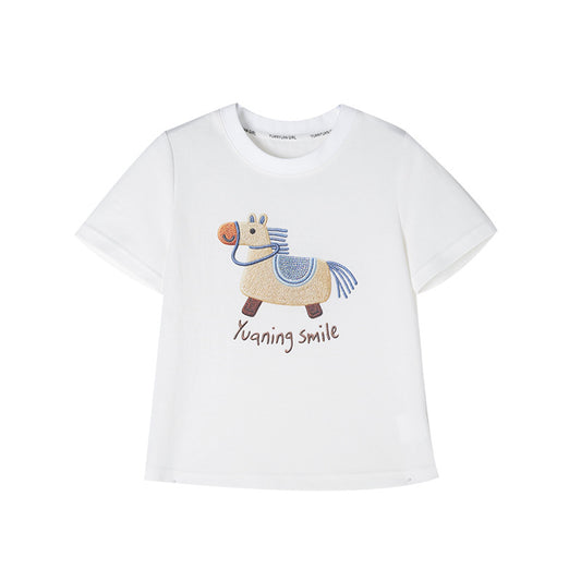 Children's Short-sleeved Cool Summer Breathable Cartoon Casual Children's T-shirt
