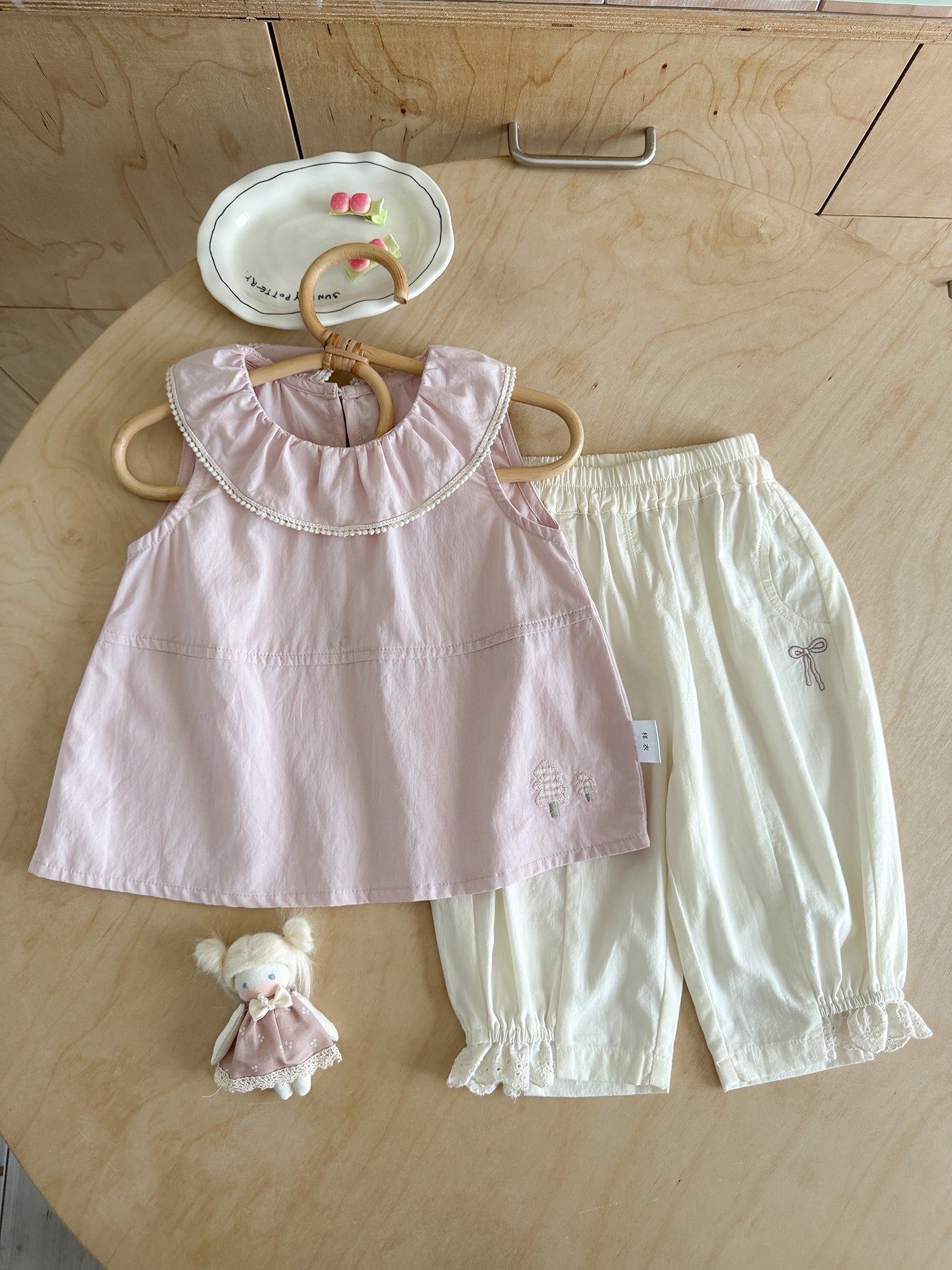 Suit Summer Western Style Unique Beautiful Clothes Super Children's T-shirt