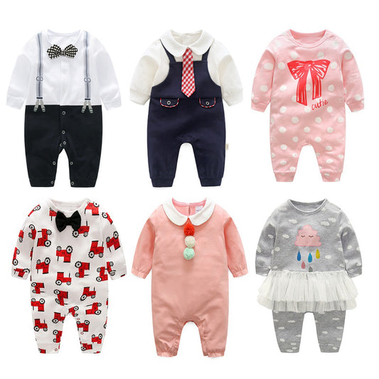 Children's Born Clothes Fashionable Clothing Super Cute Jumpsuit, Climbing Suit
