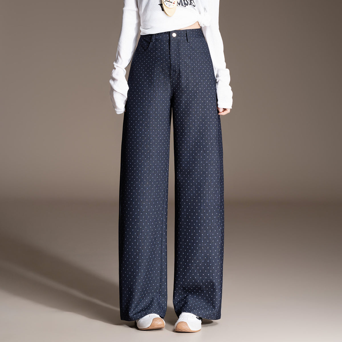 Women's Wide Leg Slimming Sports Loose High Pants