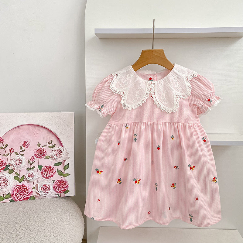 Children's Summer Korean Style Sweet Romper Clothing Children's Dress